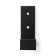 Furniture hook Cappio Fold, one -rot, folding, black color