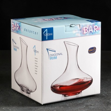 Deanter Bohemia Crystal "Crystal", glass, 1.2 liters-1