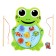 Fishing "Frog", 8 elements + 2 fishing rods