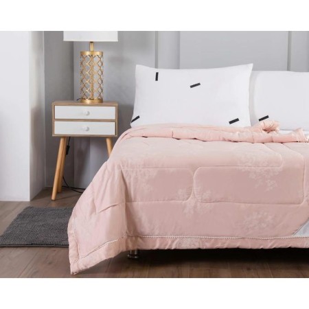 Charlize blanket, size 160x220 cm, powder color