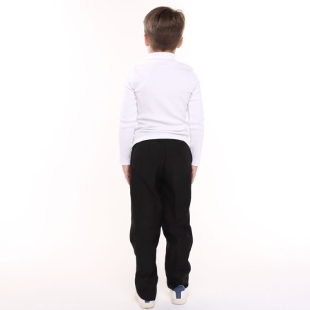 Pants for boys, black color, height 116-122cm-3