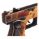 Wooden Pistol Glockk-18 "Relief"