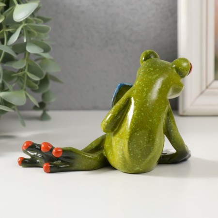 Souvenir Polystone Lak "Frog-card" 12.5x8x8 cm-2