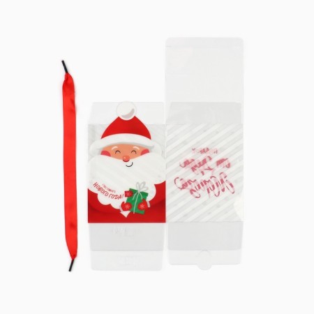 Gift New Year's folding PVC, “Gift from Santa Claus”, 12 x 15 x 12 cm, New Year-4