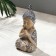 Figure "Buddha: palms" 9x9.5x17cm