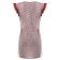 Nylon apron, p. 42-50, height 158-164 cm, burgundy color