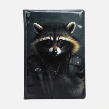 Passport cover, gray color