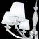 Suspension lamp ST LUCE. SL1756.103.06. Bello. 6x40 watts, E14, 78x78x35 cm, chromium color