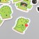 Stickers Stickers for Scrapbooking "Cactus" 9-350