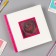 Photo album for 200 photos "White-pink" 10x15 cm