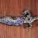 Souvenir knife, 24.5 cm carved scabbard, dragon on the handle