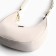 Women's bag made of artificial leather, 22x23x6 cm, beige color