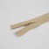 Lightning secret, No. 3, non -income, automatic lock, cotton, 20 cm, beige color