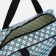 Cosmetic bag with lightning, blue color