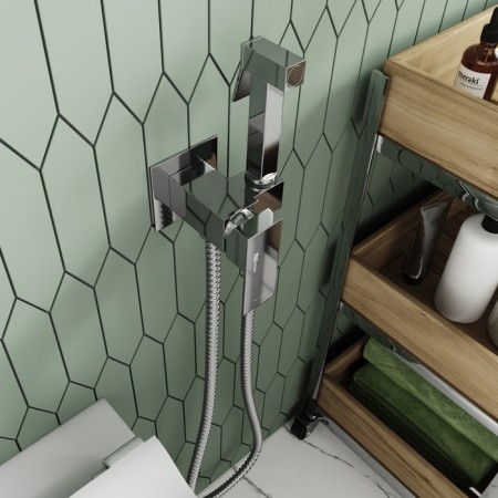 Shower mixer Wasserkraft A71138, single -leaf, hygienic watering can-1