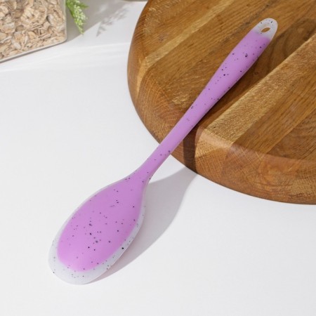 Spoon Garnish shares "Leonardo", silicone, 27 cm, lilac color-1