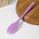 Spoon Garnish shares "Leonardo", silicone, 27 cm, lilac color