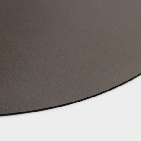A set of serving napkins on the table "Sputnik", d = 38 cm, 4 pcs, bilateral, metallic/black color-3
