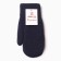 Women's mittens with fur inside VZ632-01, dark blue color, river 7-8