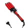 The curl Kelli KL-1247, 65 W, ceramic coating, triple, red-hourly
