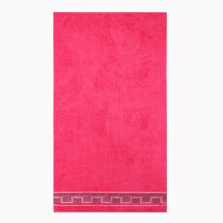 Terry towel Tavropos 70x130cm, pink color, 460g/m, cotton-1