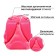School backpack, 37 x 27 x 16 cm, ergonomic back, calligrata b "Bunny"