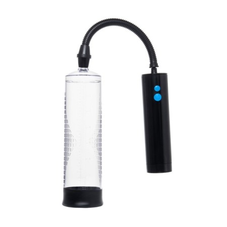 Mechanical pump for the penis Sexus Men Lars, ABS plastic, black, 62 cm-1