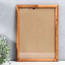 Photo frame 25x35 cm nut
