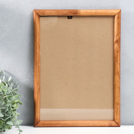 Photo frame 25x35 cm nut