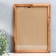 Photo frame 25x35 cm nut