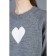 Jumper female elongated Eliseeva Olesya, size 54-56, color gray
