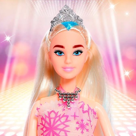 Carbonnic doll “Olya” in a dress, with accessories, mix