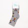 Socks Mickey Mouse, 25-27 cm, gray
