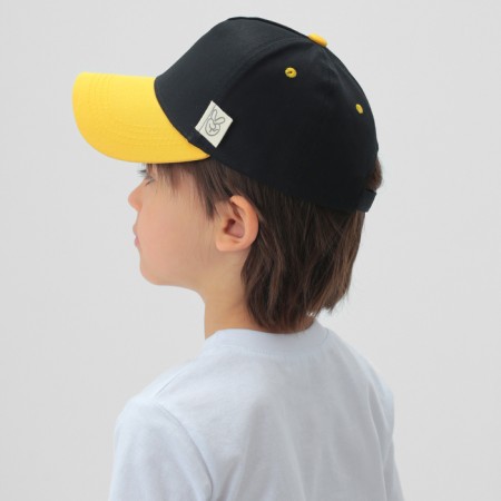 Children's cap KAFTAN R.52-54 black/yellow-2
