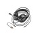 Hoco W106 headphones, game, wired, invoices, microphone, 1.8 m, black