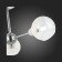 Ceiling EVOLUCE lamp. Sle102702-03. Giorte. 3x40 W, E14, 61x61x33.5 cm, chromium color