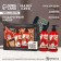 Set "who has fire in the heart", shower gel and shampoo, 2x300, washcloth with handles