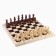 Chess is grandmaster, tournament, weighted, 40x40 cm, king h = 10.5 cm, pawn 5.3 cm