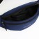 Board belt on lightning, external pocket, blue color
