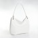 Load bag with a zipper, textura, large size, white color