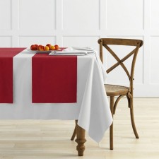 A set of tracks on the Ibitsa table, size 43 x 140 cm - 4 pcs, wine color