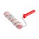 Lom roller, polyamide, 230 mm, handle d = 6 mm, d = 48 mm, pile 12 mm