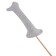 Topper in the “1” cake, silver color