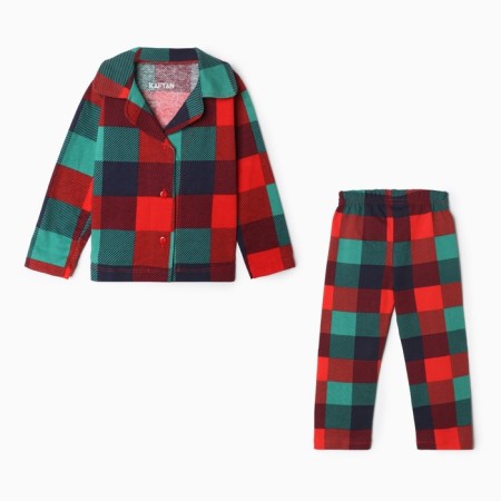 New Year. PAZHAMA Children's KAFTAN XMAS MOOD, size 34 (122-128 cm)-9