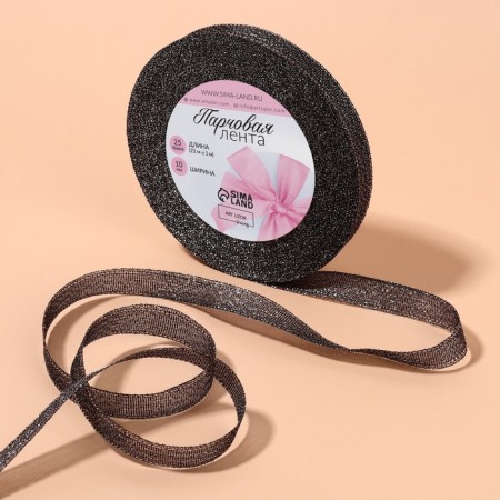 Bricky tape, 10 mm, 23 ± 1 m, black color No. 029-1