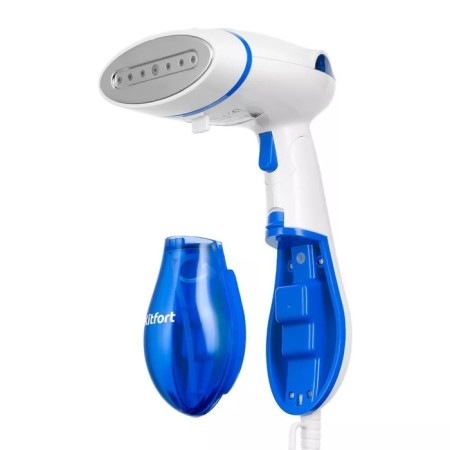 KitFort KT-9191-3, manual, 1300 W, 140 ml, 22 g/min, white-blue-3
