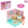 Plastic house for dolls "Visiting Molly" Kitchen, with a doll and accessories