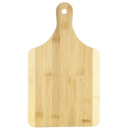 Two -color boat board with a straight handle Allegra, 35x20x1.5 cm, bamboo-1