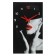 Carty clock wall interior "scarlet mystery", silent, 35 x 60 cm