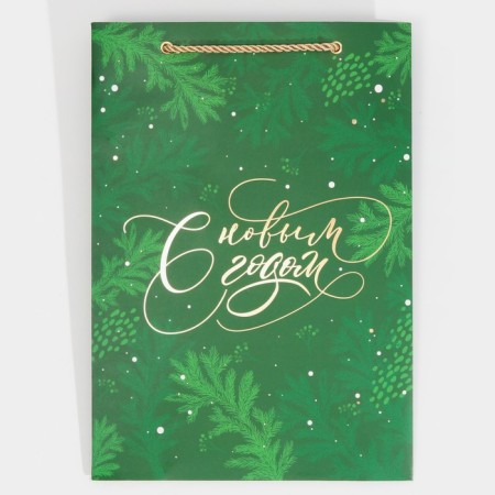 Laminated packet "Jashama", 21 x 30 x 15 cm, new year-5